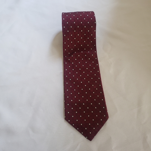 City of London By Ferrell Reed Red Tie - Picture 2 of 8